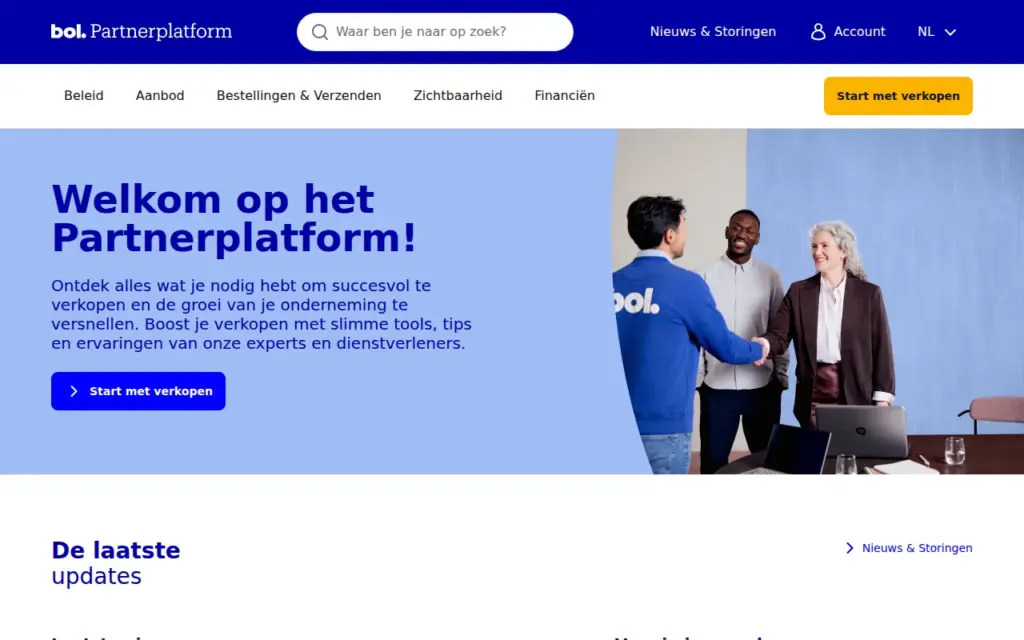 bol.com — strona produktu na stronie producenta (zrzut ekranu)